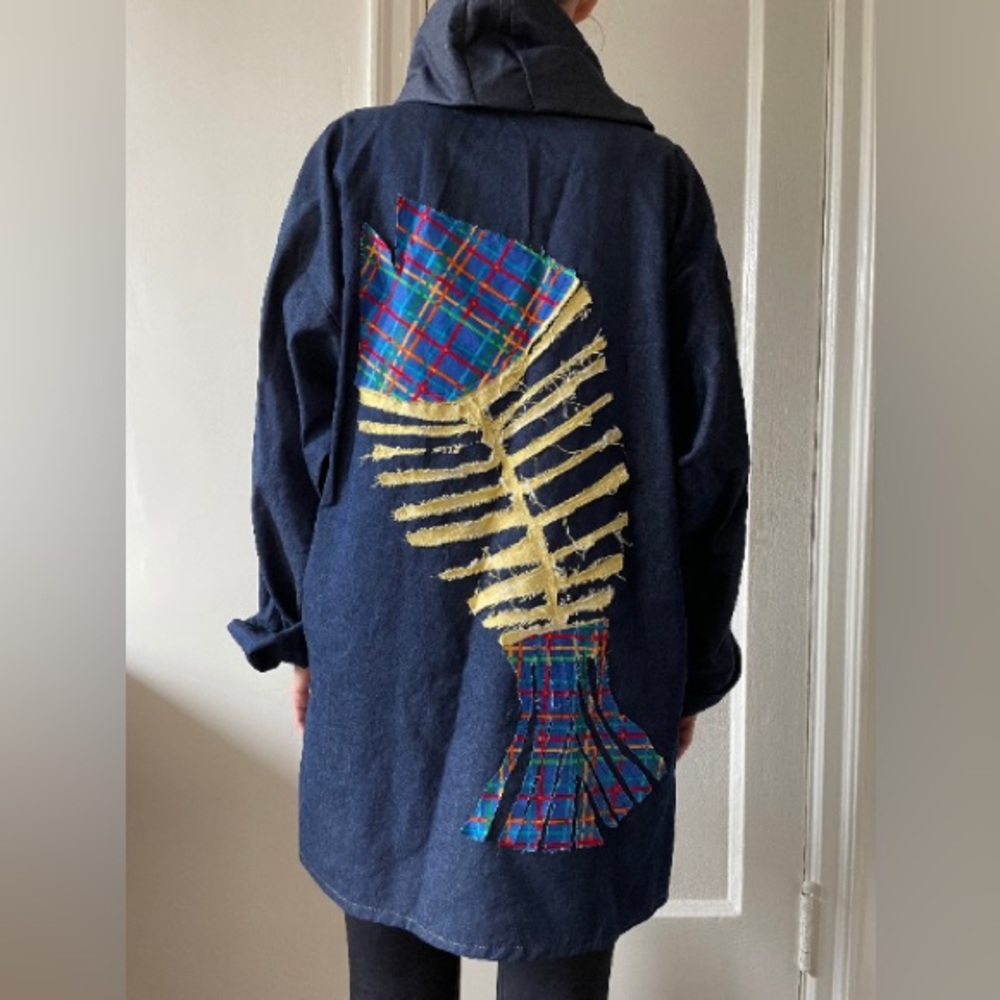 One of a Kind Handmade 'Fish' Smock